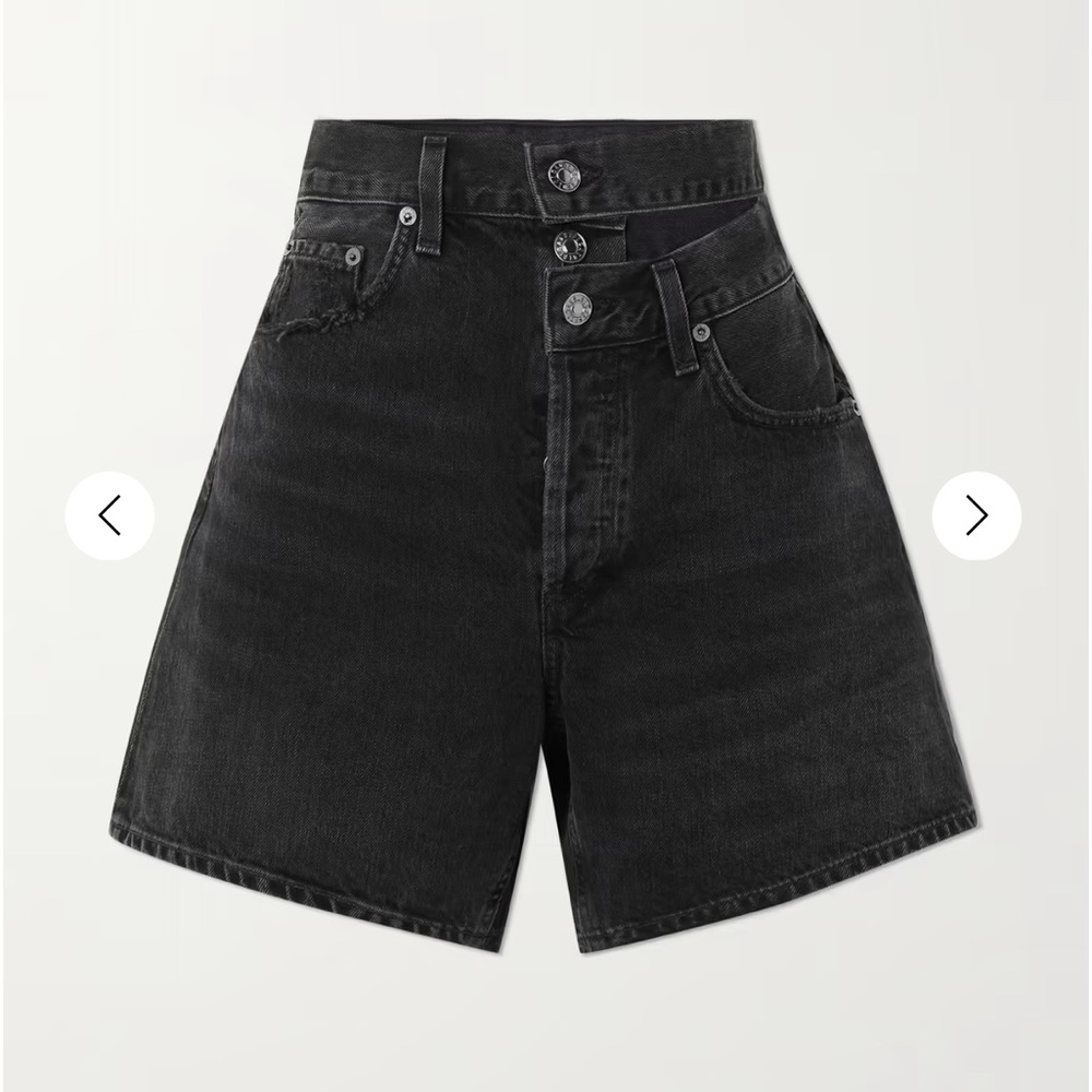 Agolde shorts sz 24 black